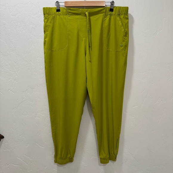 Albion Jetsetter Jogger Pants Green Women's XXL Athleisure Travel - Picture 6 of 15